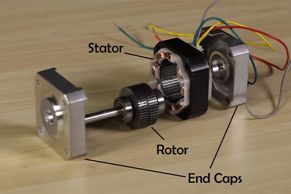 ساختار استپر موتور 