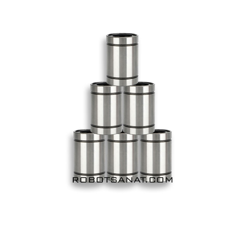 بلبرینگ خطی LM8UU مناسب پرینتر سه بعدی رباتیک صنعت پرینتر سه بعدی