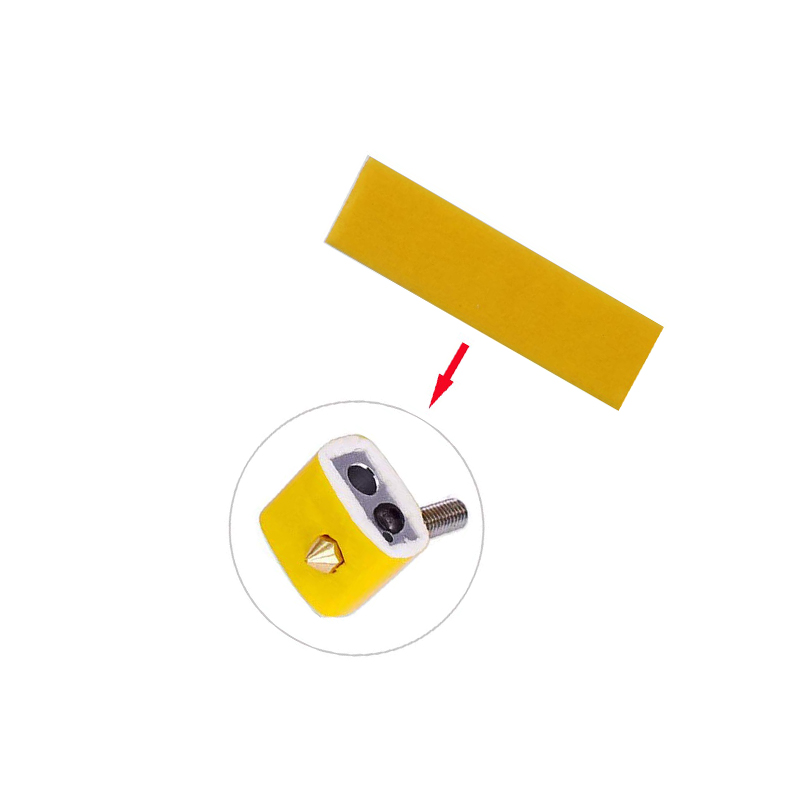 پنبه نسوز عایق محفظه آلومینیومی هیتر پرینتر سه بعدی