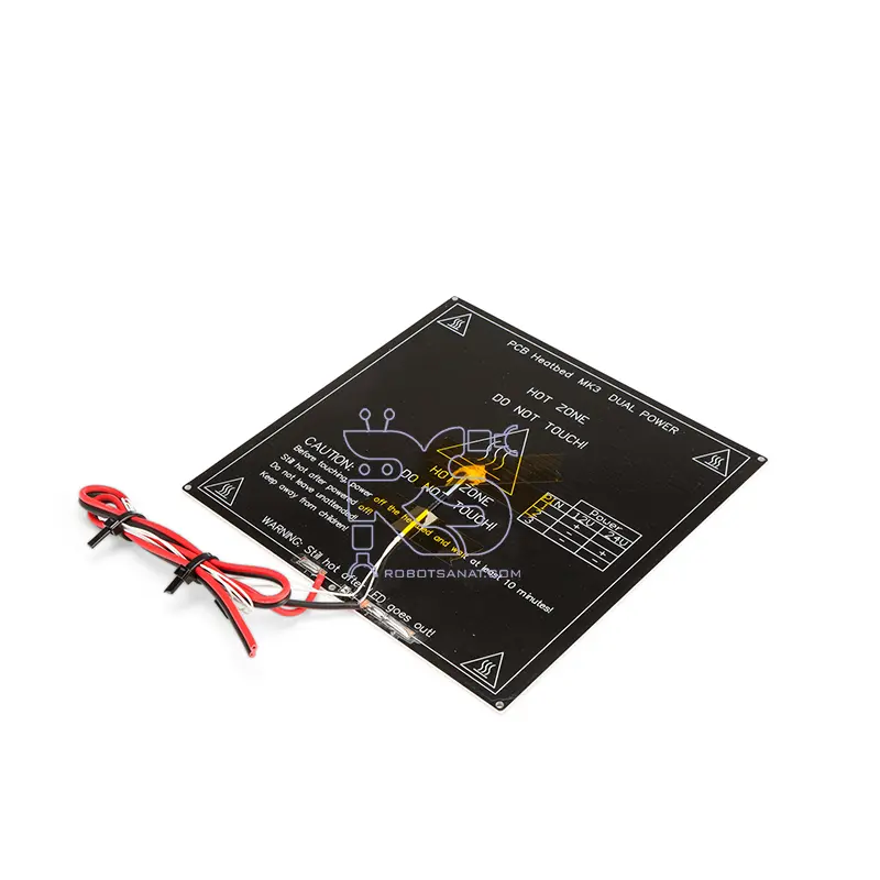 هیت بد پرینتر سه بعدی RepRap مدل MK2B(مشکی)